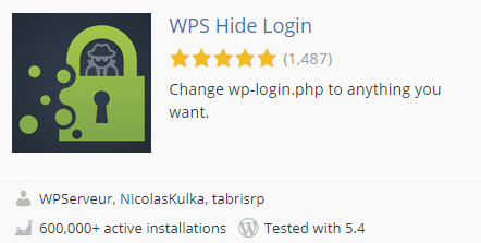 WPS Hide Login