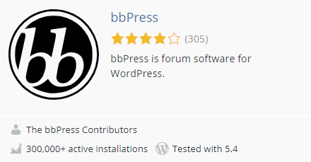 bbPress